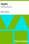 [Gutenberg 12389] • Sappho: One Hundred Lyrics